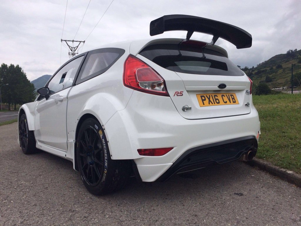 Fiesta Mk7 R5 rear bumper